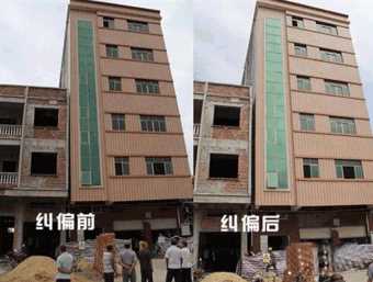 保定曲阳县倾斜纠正
